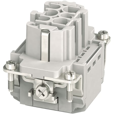 Murrelektronik B6 female 6-pole, Push-in, 500 V, 16 A 70MH-EB006-DP03020